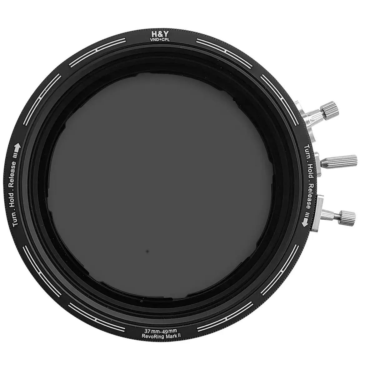 H&Y REVORING Variable Neutral Density ND3-1000 + Circular Polarizer 37-49mm Mark II RNC49-II