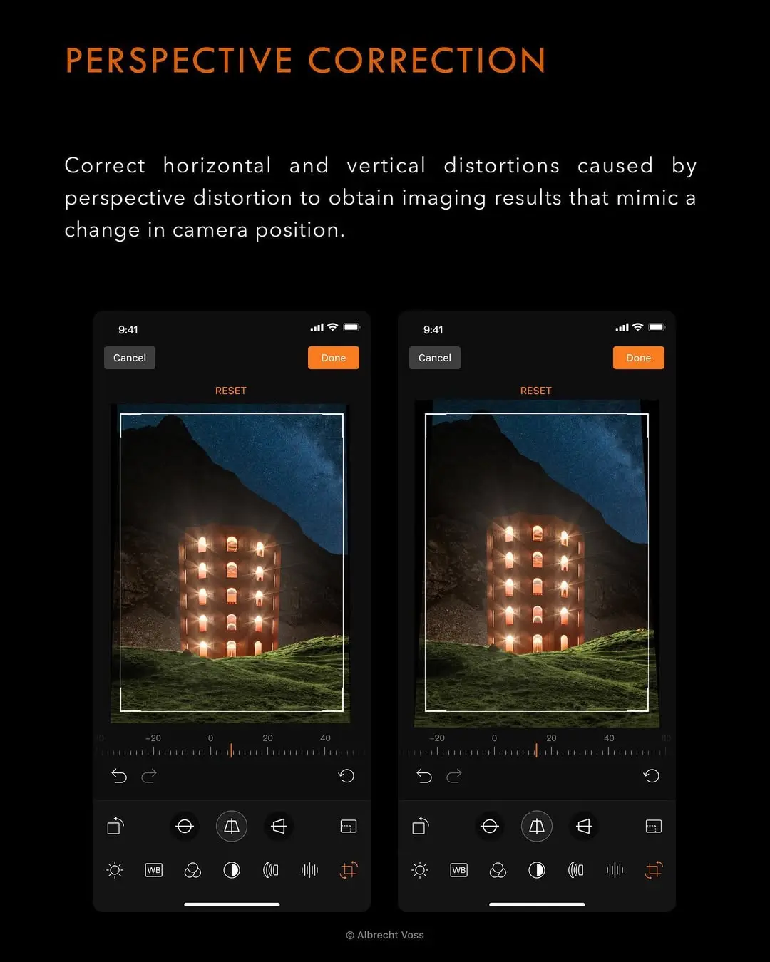 The new update for Phocus Mobile 2 is hereThe update introduces Hasselblad Natural Noise Reduction (HNNR) for smoother details, Perspective Correction to fix perspective distortions with ease, and the Materia (2).webp