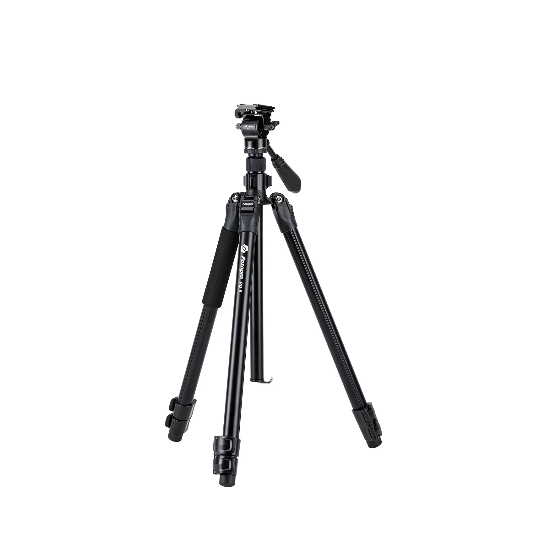 Fotopro Tripod PD-5+ + MH-2A Video Black