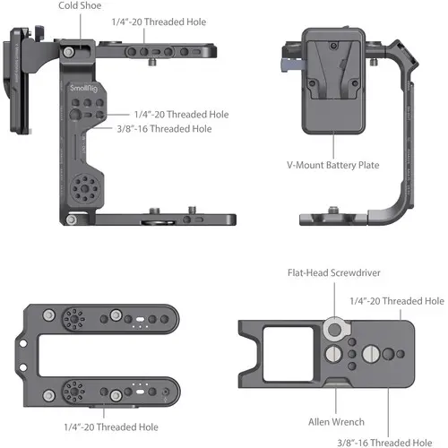 Smallrig Cage Kit for Sony FX6 4124