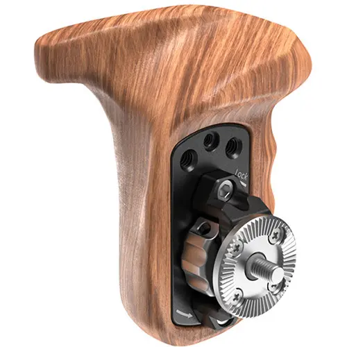 Smallrig Left Side Wooden Handle with Arri Rosette 1891B