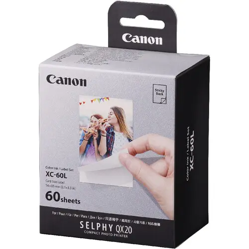 Canon Paper for SELPHY Square QX20 (60 Sheet)