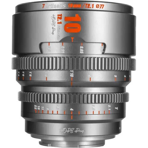 7artisans Photoelectric 10mm T2.1 Hope S35 Cine Lens (Sony E, Titanium Gray)