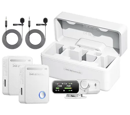 Saramonic Ultra 2-Person Digital Wireless Package - White