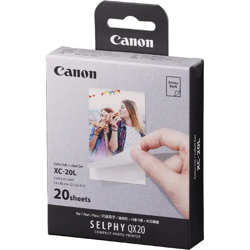 Canon Paper for SELPHY Square QX20 (20 Sheet)