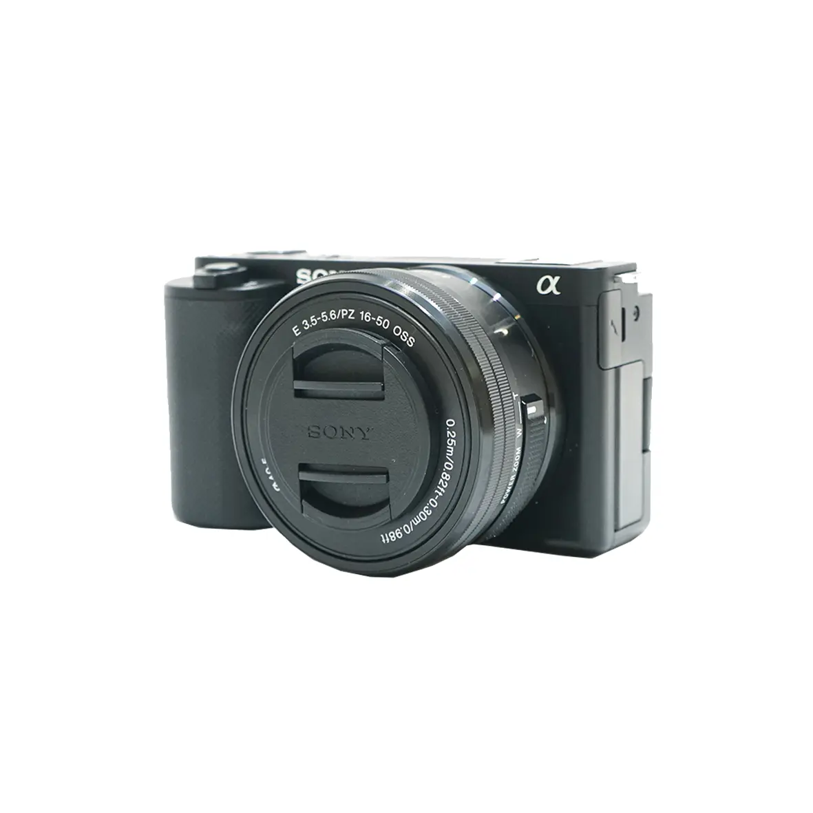 SONY ZV-E10 WITH 16-50MM BLACK WITH SONY GP-VPT2BT WIRELESS SHOOTING GRIP BLACK  - SCORE 9 (2)