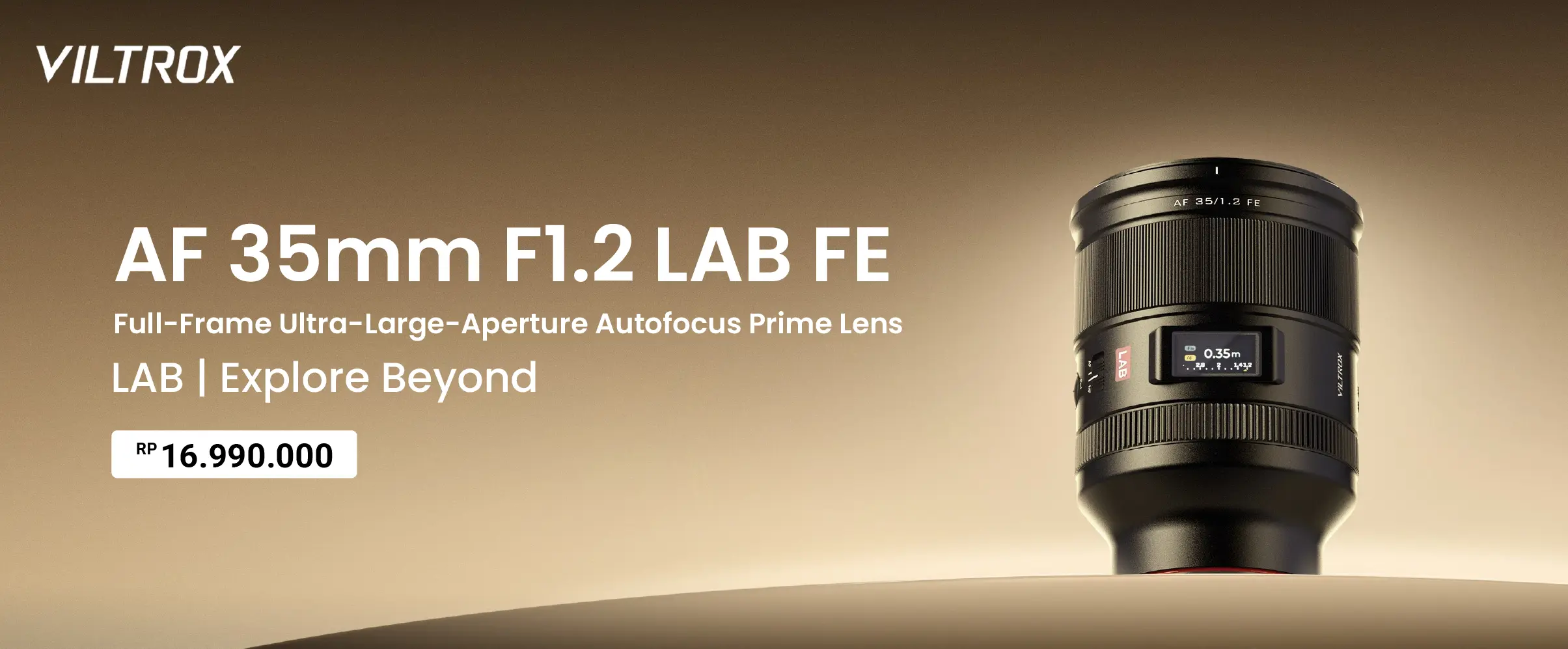 Viltrox AF 35mm F1.2 LAB Lens for Sony FE