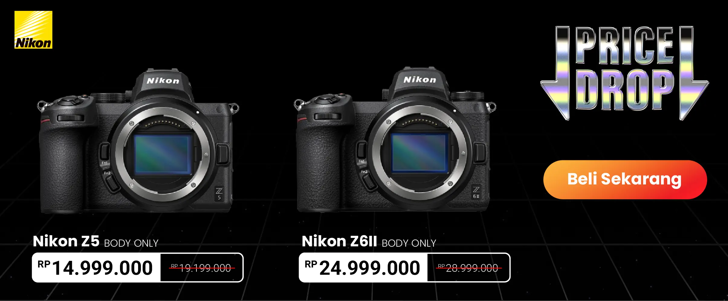 Nikon Z6 II Mirrorless Digital Camera (Body Only)
