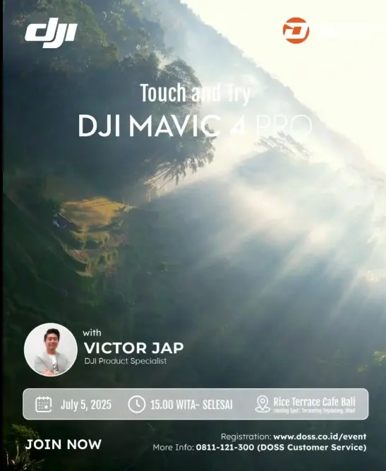 BALI - Touch and Try: DJI Mavic 4 Pro