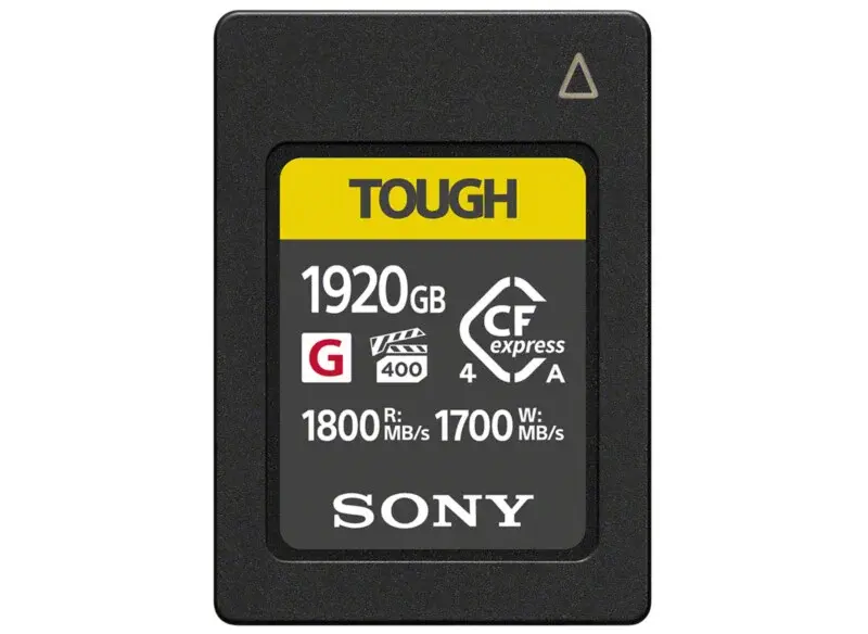 Sony Memperbarui CFexpress Tipe A Baru dengan Kompatibilitas CFexpress 4.0 dari 800MB/s Ke 1.800 MB/s
