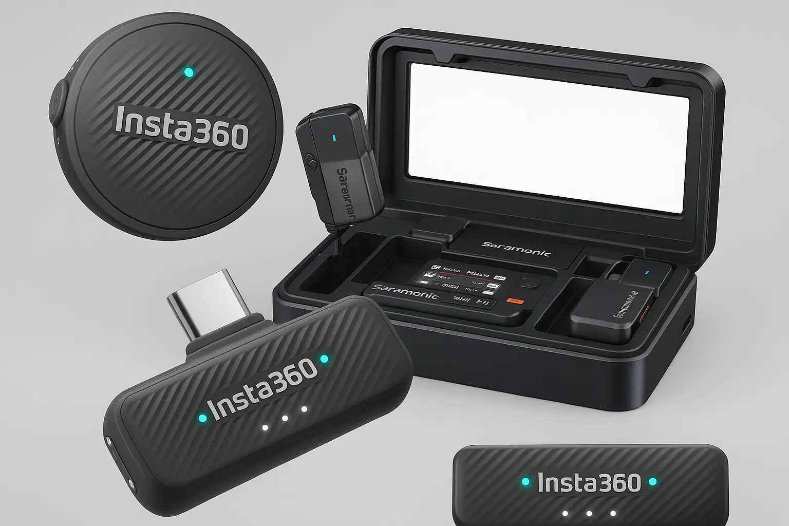 Insta360 Mic Air vs Saramonic Air: Mana Mikrofon Nirkabel Terbaik untuk Konten Kreator?.
