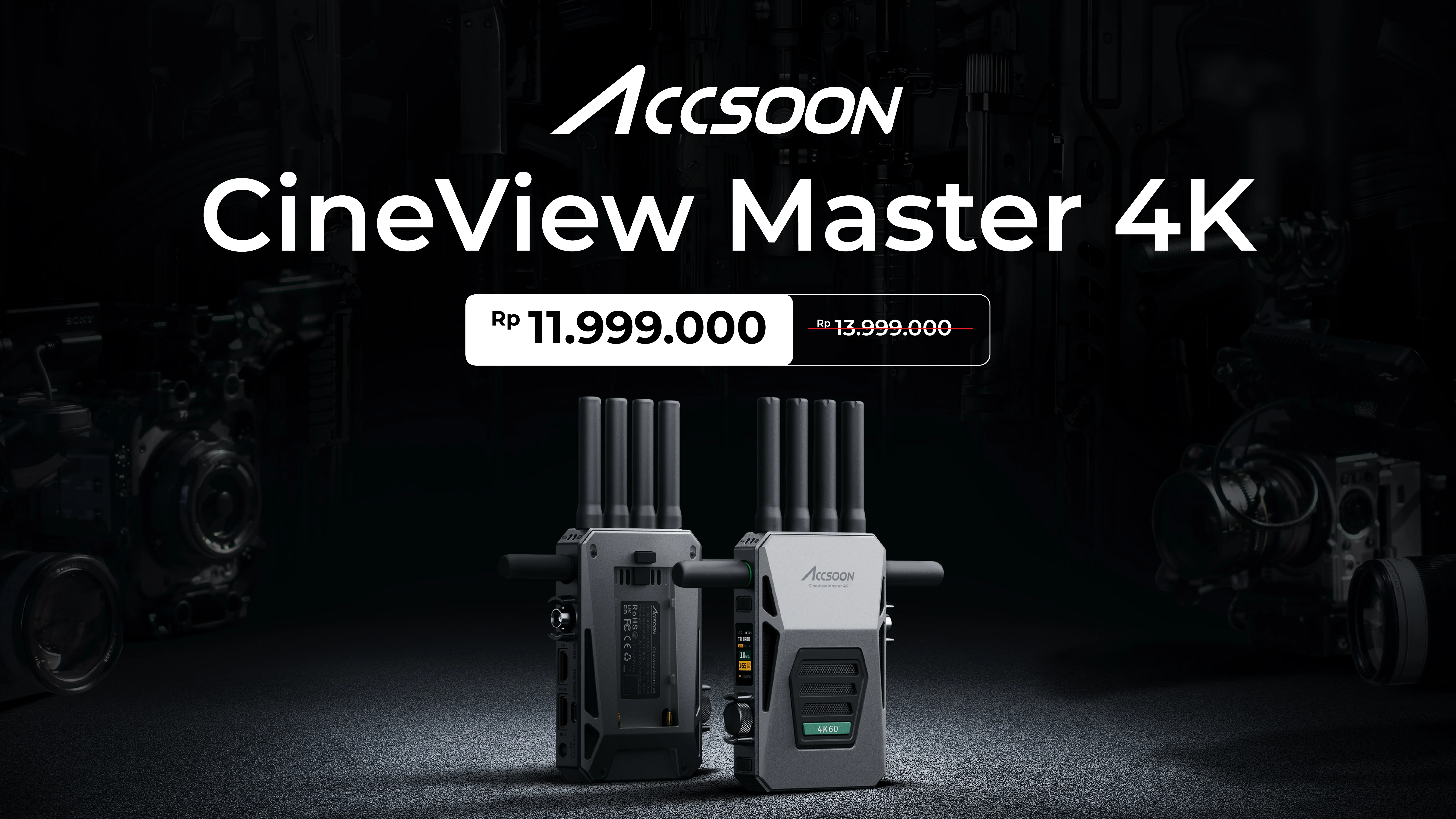 [#17633] Accsoon Cineview Master 4K Wireless Transmission System