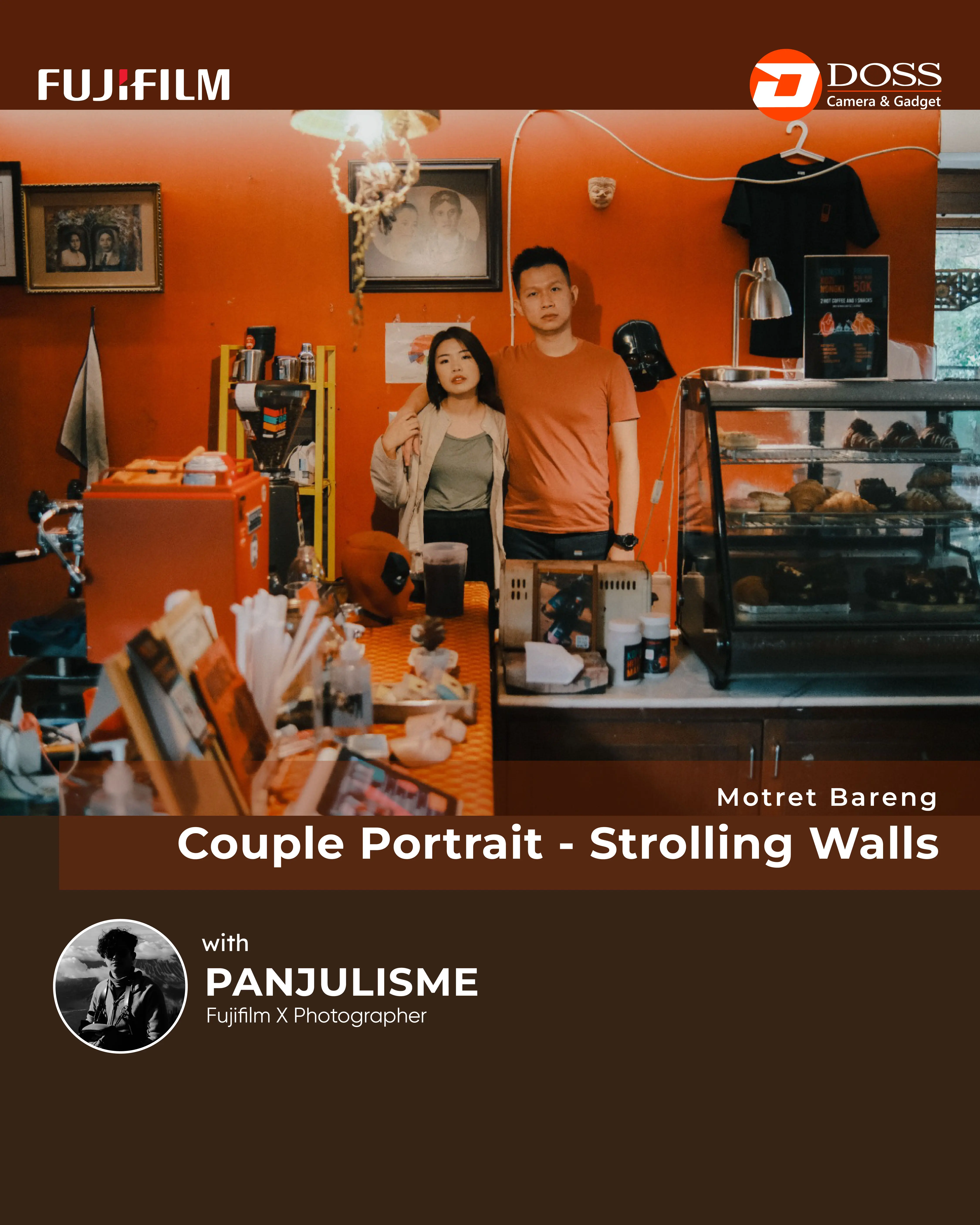 JKT - Motret Bareng: Couple Portrait - Strolling Walls