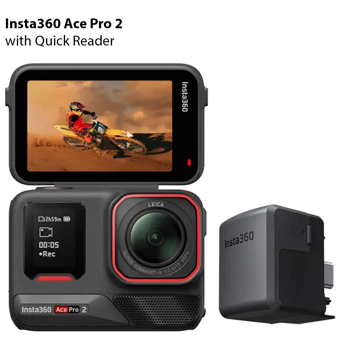 Insta360 Ace Pro 2 Standard Bundle with Quick Reader