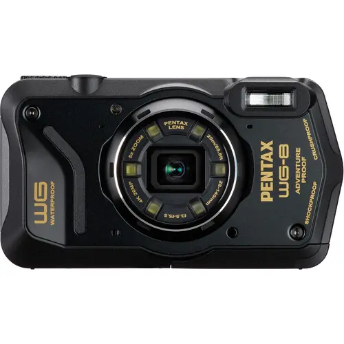 Ricoh PENTAX WG-8 Digital Camera (Black)