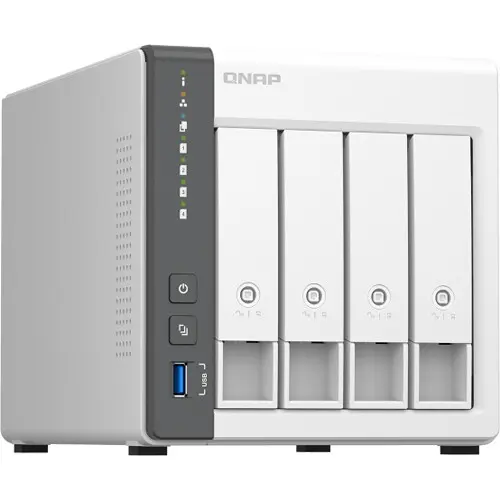 QNAP TS-433-4G RAM 4-Bay Home NAS Personal Private Cloud Storage TS433