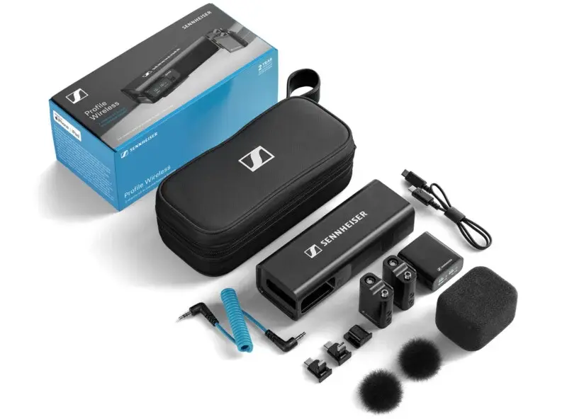 Sennheiser Profile 2-Person Clip-On Wireless Audio System/Recorder, Mic Wireless Terjangkau Pertama Dari Sennheiser