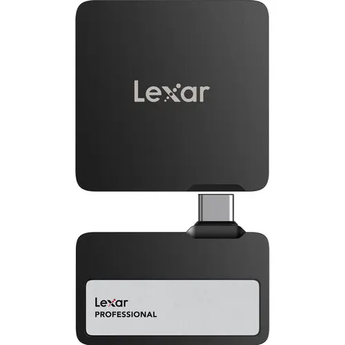 Lexar Professional Go Portable SSD with Hub 2TB SL400 Black