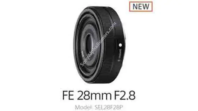 Rumor Sony FE 28mm F2.8: Sony Mau Buat Lensa Pancake Baru?.