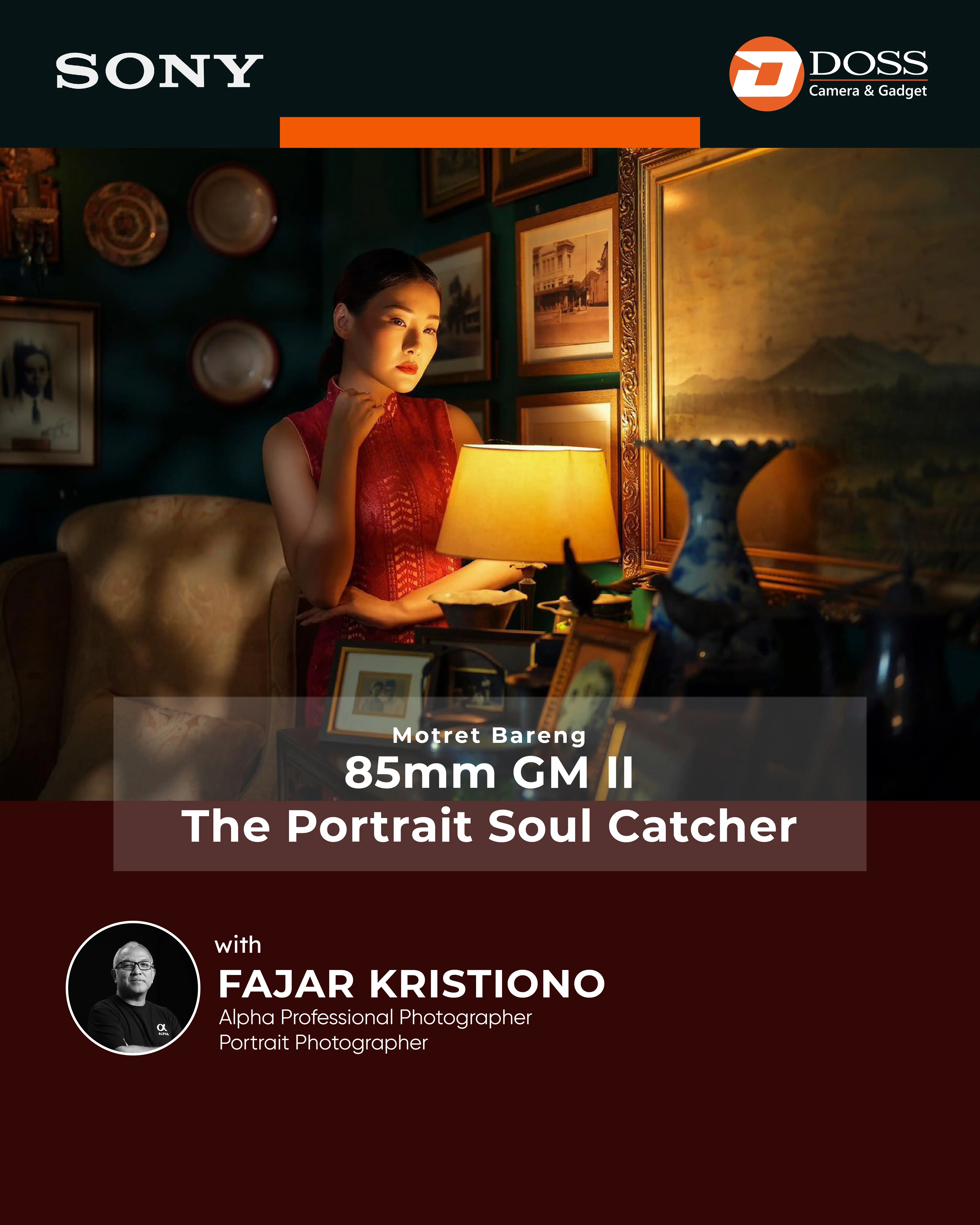 JKT - Motret Bareng "85MM GM II: The Portrait Soul Catcher"