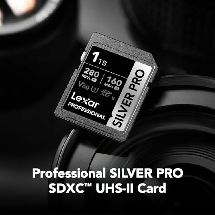 Lexar 1TB SDXC SILVER PRO UHS-II: Kecil, Tangguh, dan Siap Hadapi Produksi Konten Besar.