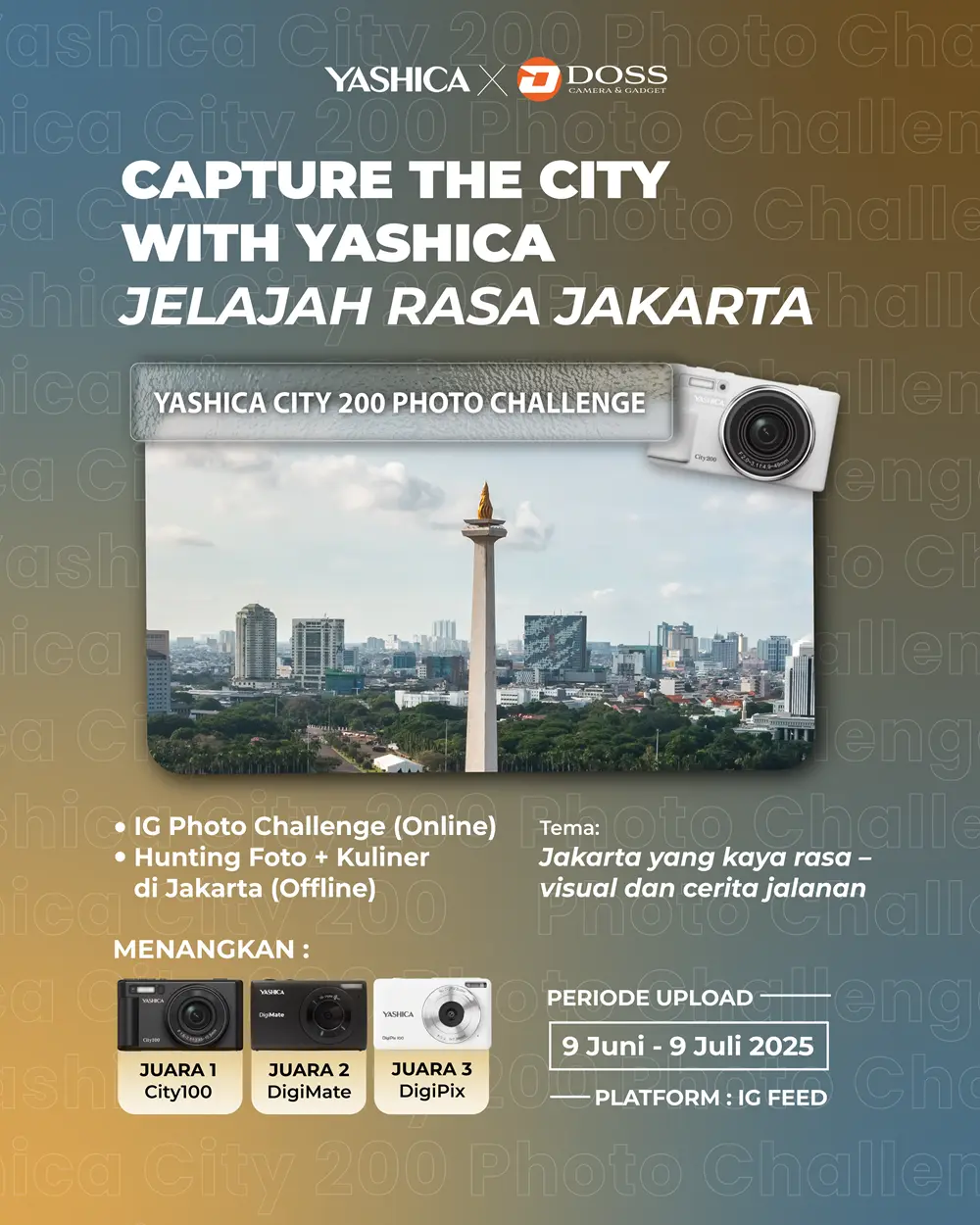 Jelajah Rasa Jakarta: Foto Kulineran + Street Life Bareng Yashica City 200 dan DOSS.