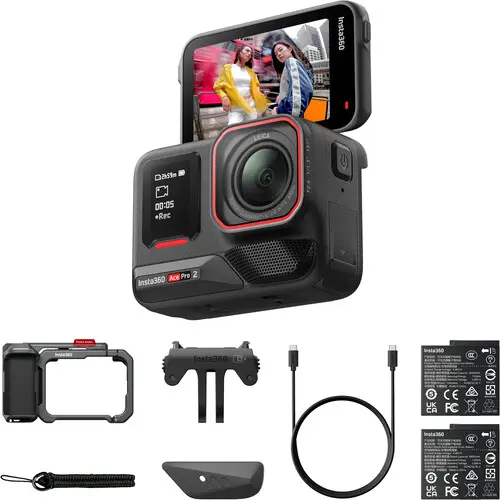 Insta360 Ace Pro 2 Dual Battery Xplorer Bundle (Silver)