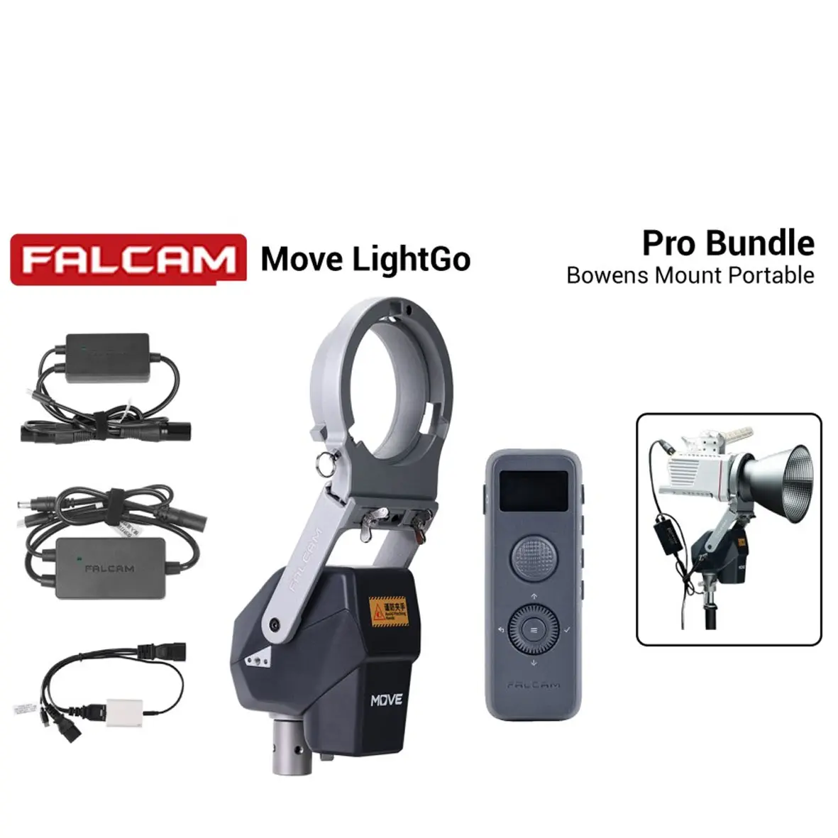 FALCAM Move LightGo (Bowens Mount Portable Version M) Pro Bundle