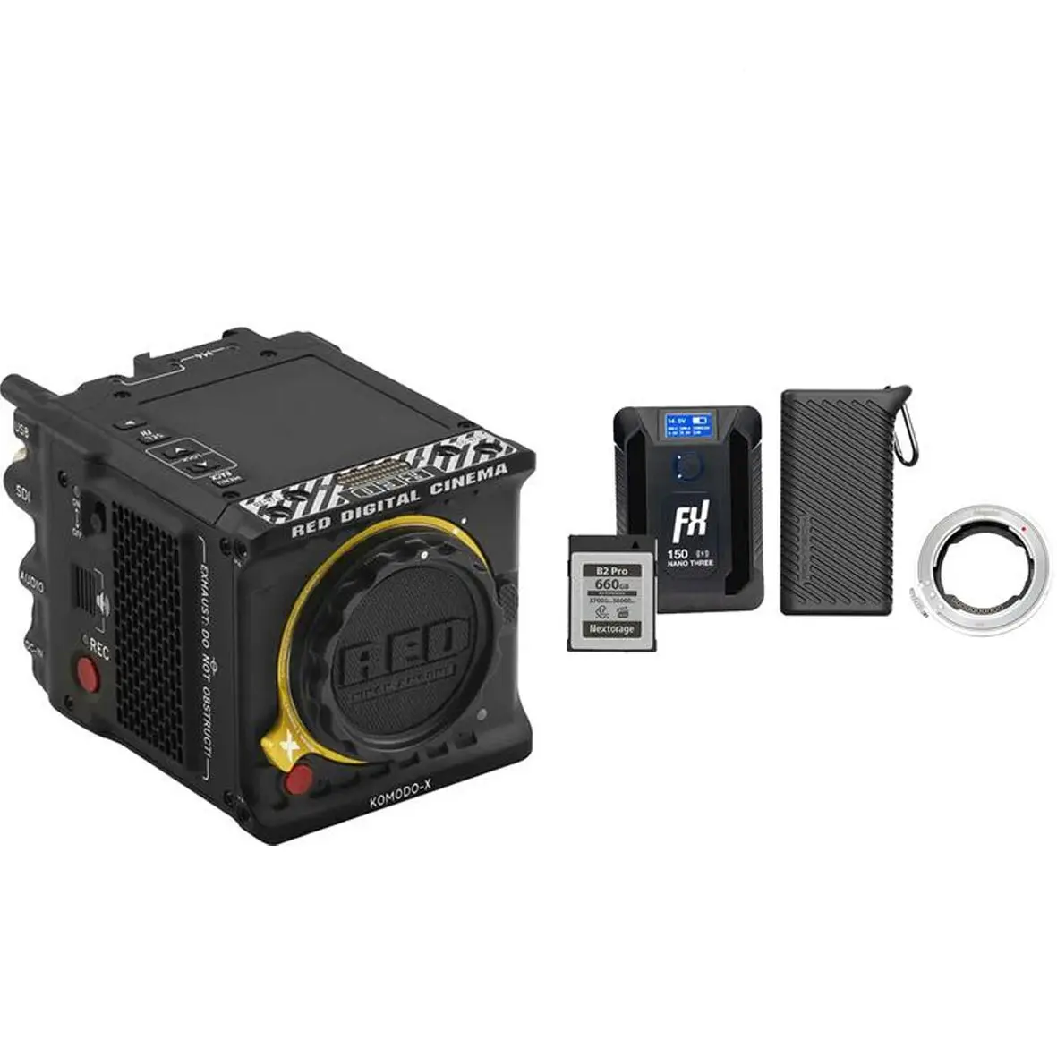 RED DIGITAL CINEMA KOMODO-X Z Mount 6K Digital Cinema Camera (Nikon Z) Creator Pro Package