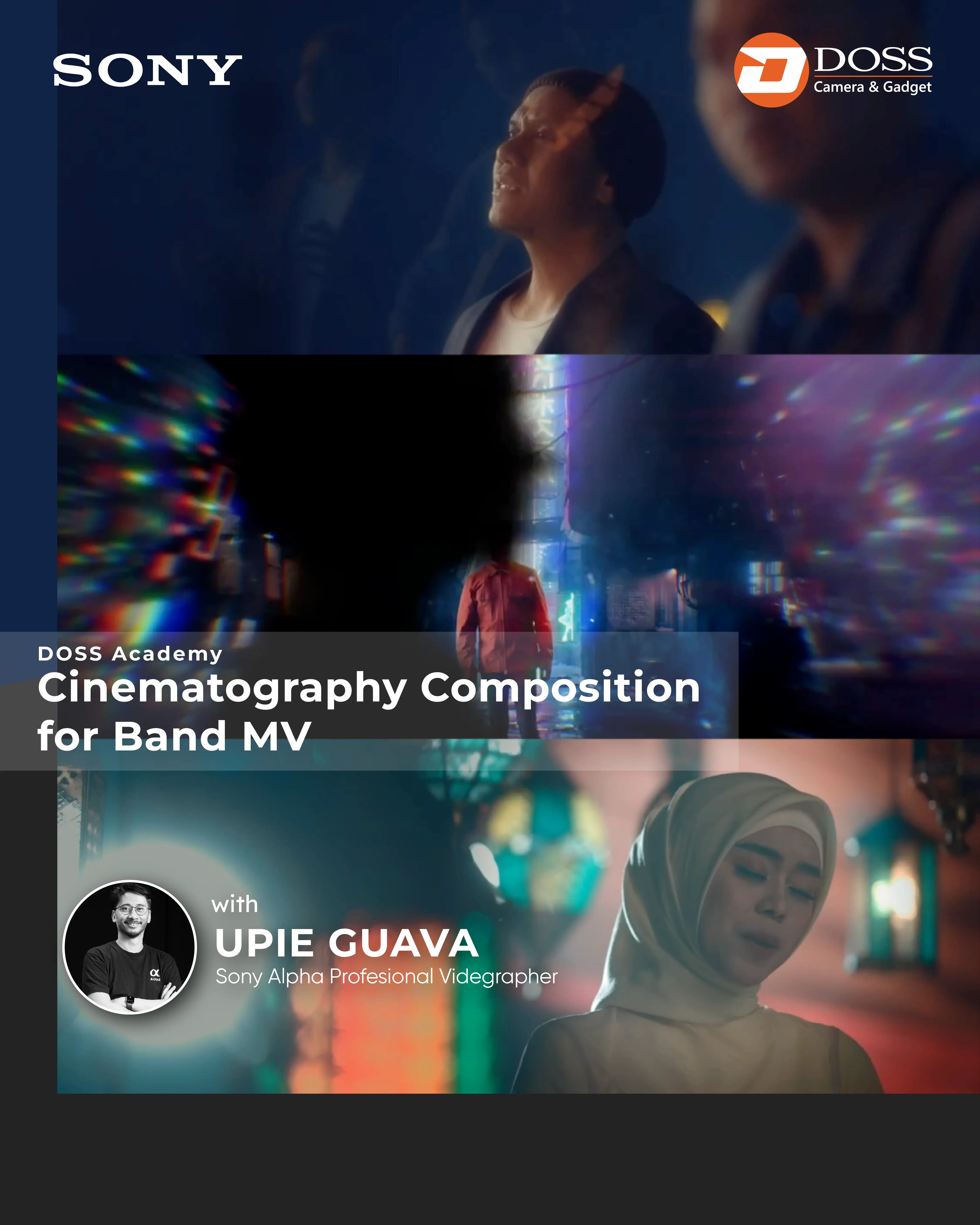 BALI - DOSS Academy: "Cinematography Composition for Band MV"