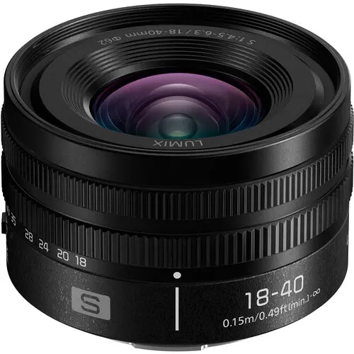 Panasonic Lumix S 18-40mm f4.5-6.3 Lens