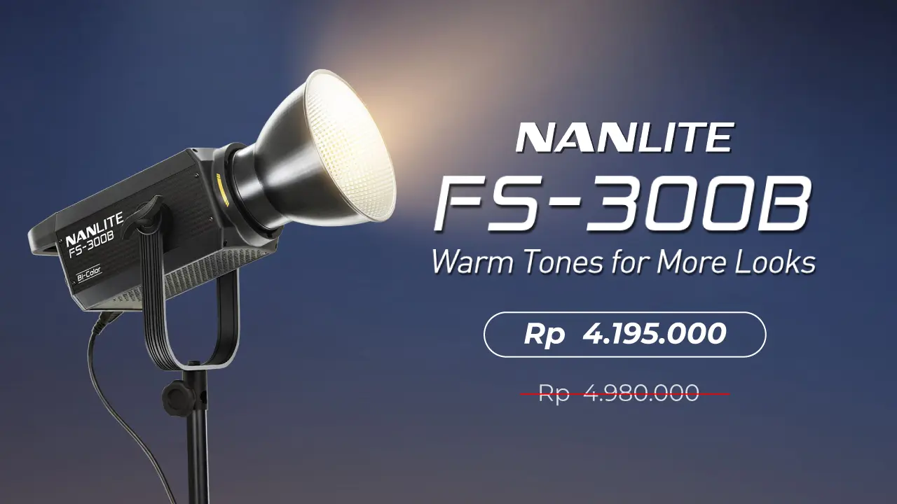 [#13224] Nanlite FS-300B LED Bi-Color Spot Light