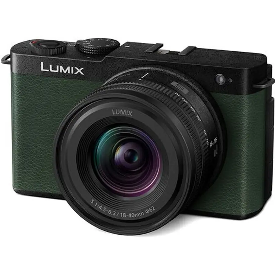 Panasonic Lumix S9 Mirrorless Camera with S 18-40mm f4.5-6.3 (Dark Olive)