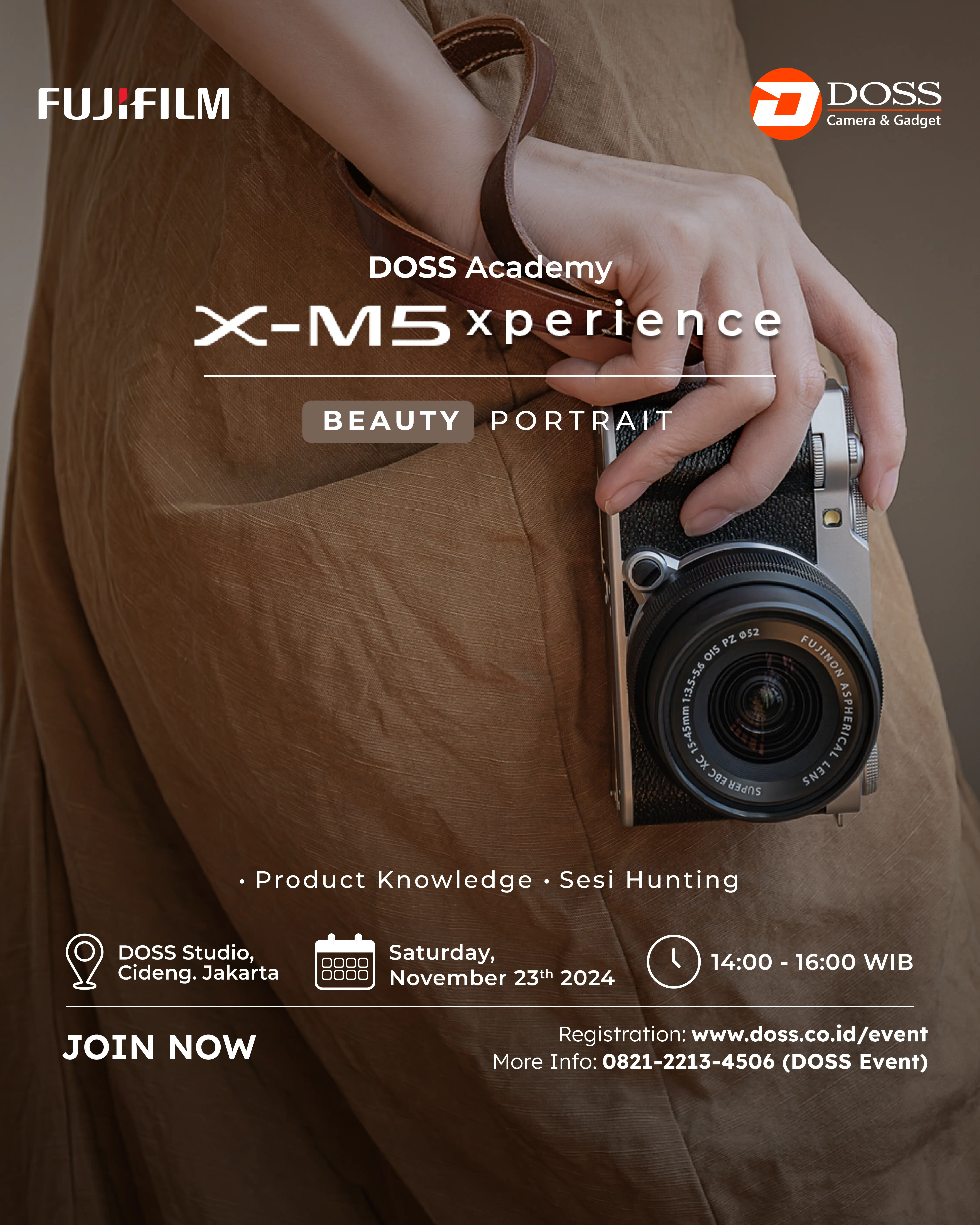 JKT - DOSS Academy X-M5 Xperience Beauty Portrait