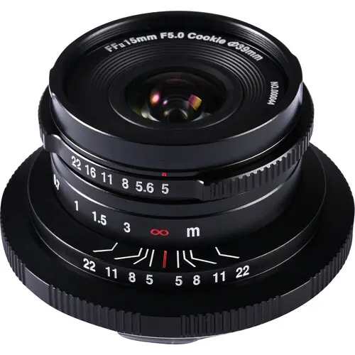 Venus Optics Laowa 15mm f5 Cookie (Leica L Mount Black)