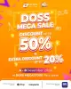 Dapatkan Diskon 50% + 20% di DOSS Mega Sale Special Grand Opening DOSS Megastore Ratu Plaza & DOSS Vaganza 2024