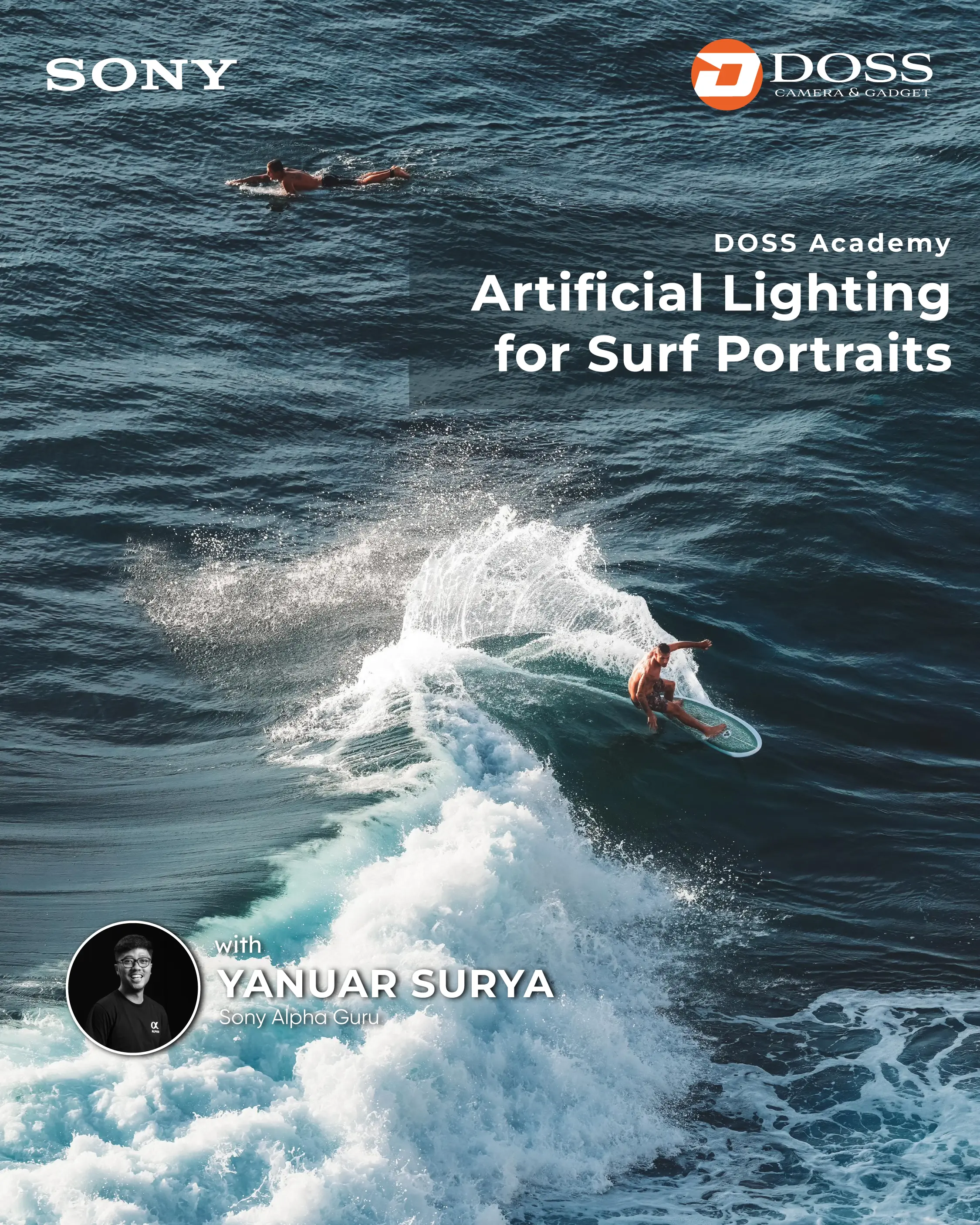 BALI - DOSS Academy: Artificial Lighting for Surf Portraits