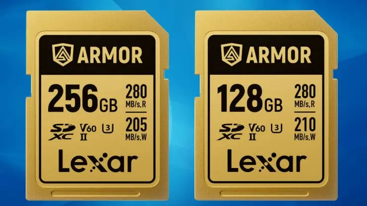 Lexar ARMOR GOLD SDXC UHS-II Kini Luncurkan Kapasitas Kartu Memory 128 GB & 256 GB.